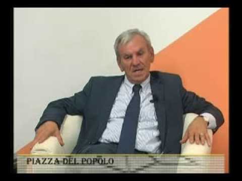 Piazza del popolo con Matteo Palumbo, Vice Sindaco di Manfredonia