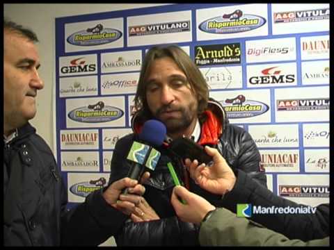 video: Manfredonia Francavilla 1 – 1 ed intervista Vadacca