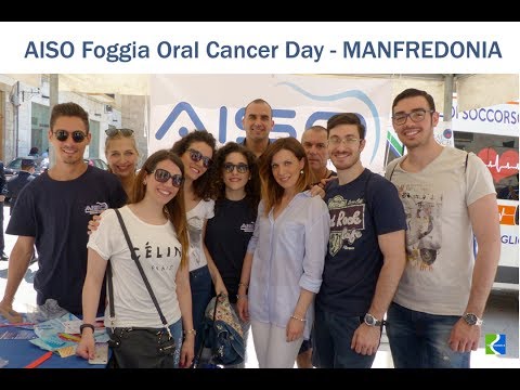 AISO Foggia Oral Cancer Day Piazza del Popolo Manfredonia