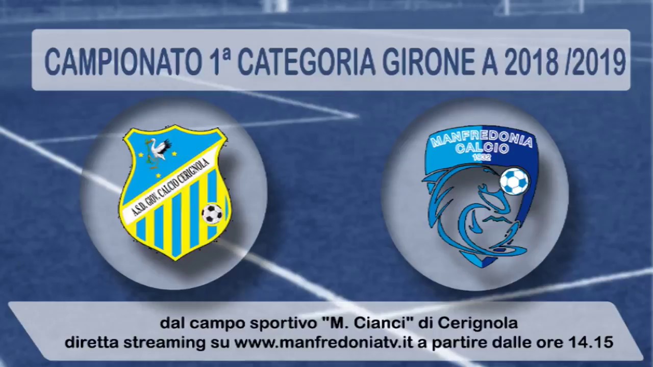 2T Gioventù Cerignola – Manfredonia Calcio 1932 del 04 11 2018