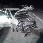 Manfredonia, auto fuori strada sulla ss89, 1 ferito