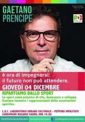 Manfredonia, Gaetano Prencipe presenta la sua candidatura