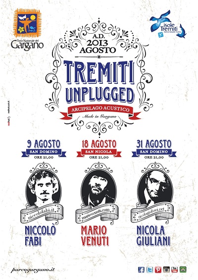 Il Parco del Gargano finanzia i concerti di Fabi, Venuti e Giuliani