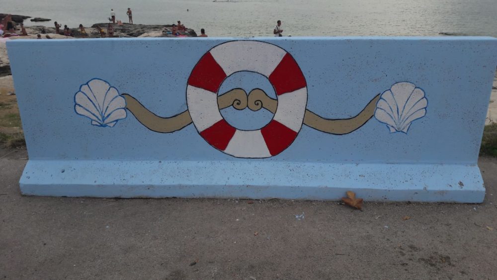 “Barriere d’Amare”: valorizzazione blocchi cemento grazie ai ragazzi del Centro Diurno Airone