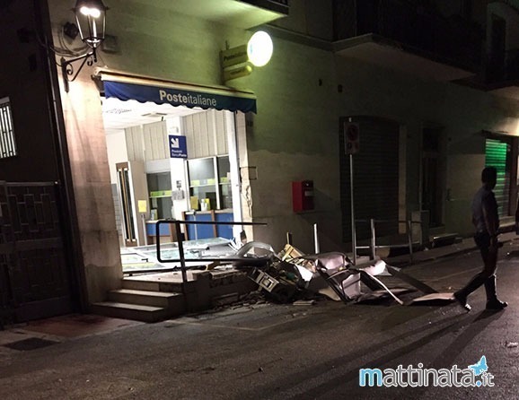 Manfredonia: Assalto al bancomat di Mattinata del 2015. Trovata auto dei banditi