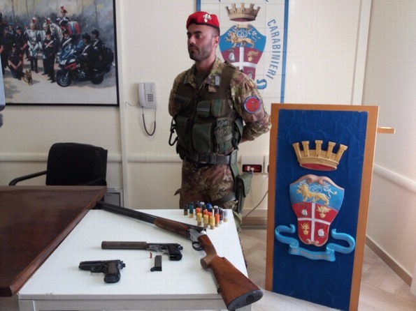 Sequestrate armi sul Gargano: tra gli arrestati anche Enzo Miucci