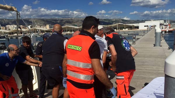 Mattinata, incidente in mare durante la Gargano Summer Race: un ferito