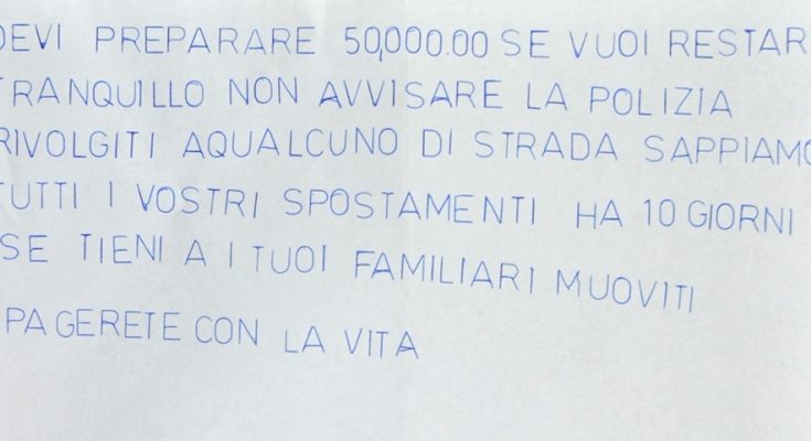Estorsione e minacce di morte ad imprenditore, arrestato 35enne pregiudicato