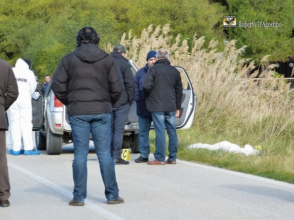 Ucciso il boss Angelo Notarangelo, almeno tre le armi impiegate dai killer Ucciso il boss Angelo Notarangelo, almeno tre le armi impiegate dai killer