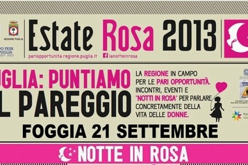 Sabato Notte Rosa a Foggia Sabato Notte Rosa a Foggia