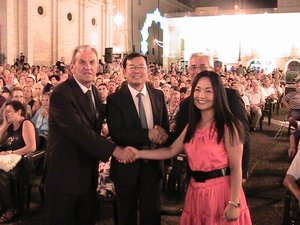 Ministro Cultura Corea del sud in visita a Manfredonia