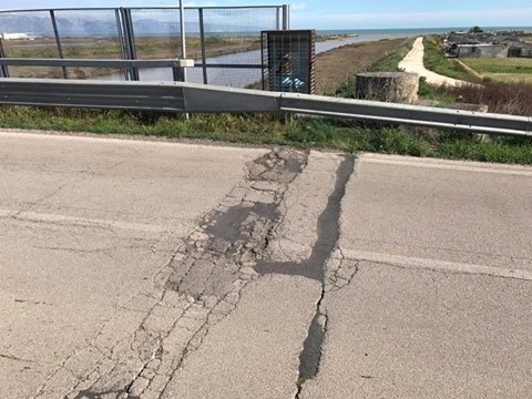 Ponte pericolante sulla Manfredonia-Zapponeta. Che fa la Provincia?