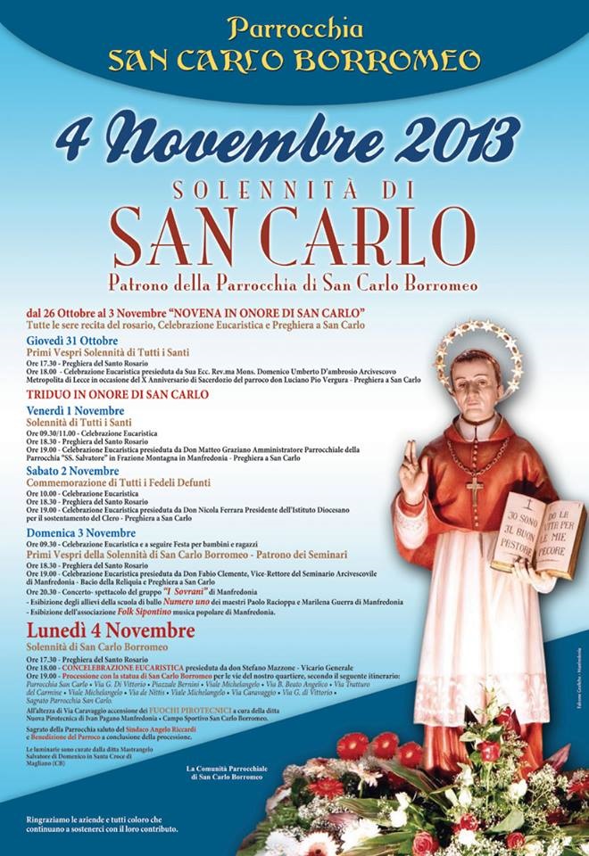Celebrazioni San Carlo