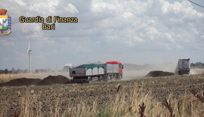Terra dei Fuochi nella provincia di Foggia