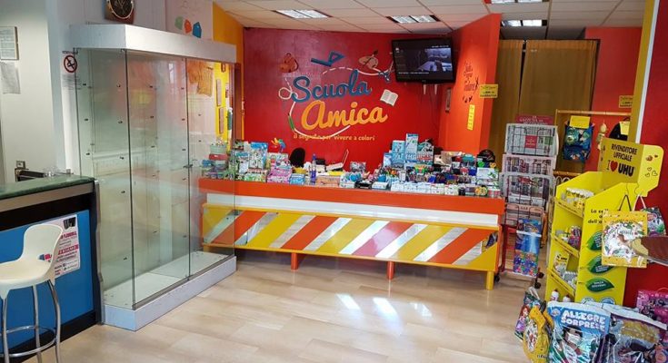 RAPINATA LA CARTOLERIA “SCUOLA AMICA”