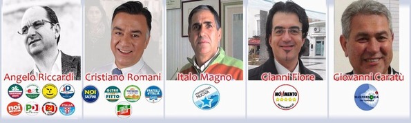 Amministrative Manfredonia, sono cinque i candidati sindaco in corsa