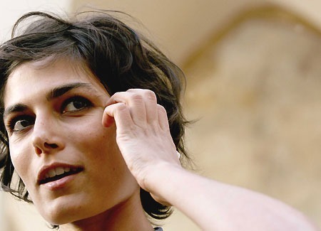 Valeria Solarino a Manfredonia per girare il suo ultimo film Valeria Solarino a Manfredonia per girare il suo ultimo film