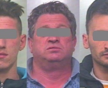 ESTORSIONE, SEQUESTRO E RESISTENZA: MANETTE A TRE SIPONTINI