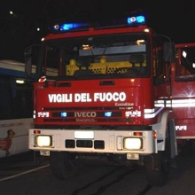 Auto in fiamme sulla SS 89