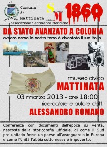 Mattinata, “Da Stato avanzato a colonia”