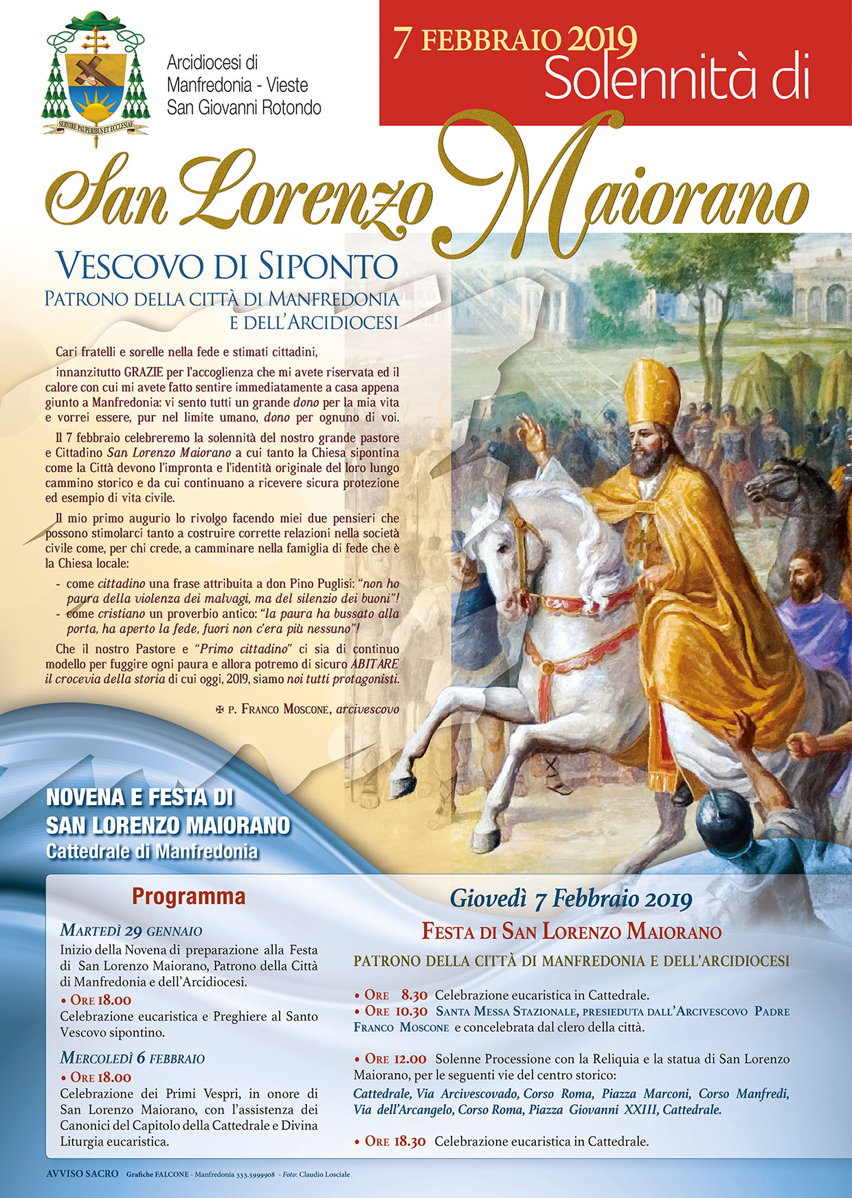 SOLENNITÀ DI SAN LORENZO MAIORANO