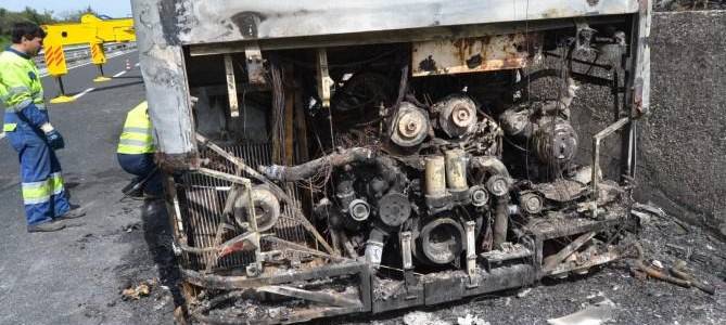 Foggia, incendiato autobus di Ferrovie del Gargano a Vieste „