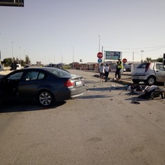 incidente verificatosi all’incrocio di Cerignola Campagna, incidente verificatosi all’incrocio di Cerignola Campagna,